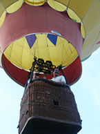 Hot Air Balloon in flight